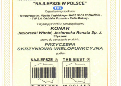 Nagrody i wyróżnienia 14